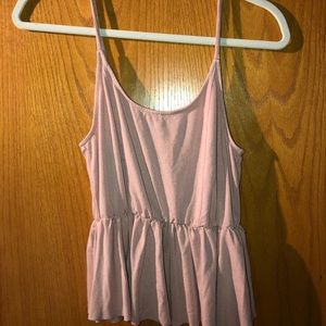 Pacsun light pink tank top